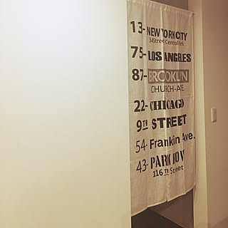 のれん しまむらのインテリア実例 Roomclip ルームクリップ