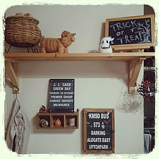 ハロウィン仕様で のインテリア実例 Roomclip ルームクリップ