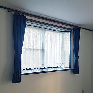 出窓カーテンのインテリア実例 Roomclip ルームクリップ