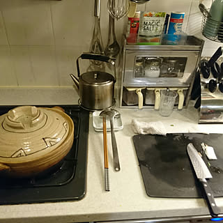 キッチン/私流/キッチンというより台所/家呑みいいよね!/おいしいものつくってまーす!のインテリア実例 - 2018-03-25 20:33:54