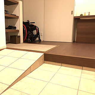 バリアフリー 車椅子収納スペースのインテリア実例 Roomclip ルームクリップ