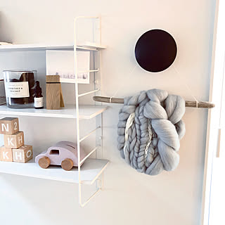 ニトリ/ムーベピンチ/ソストレーネグレーネ/ストリングシェルフ風/MUTTO THE DOTS...などのインテリア実例 - 2020-01-23 15:50:34