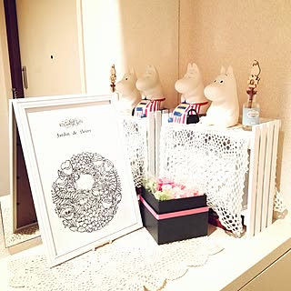玄関/入り口/いつもいいねやコメありがとうございます♡/小さな暮らし/人生はアート/一人暮らし...などのインテリア実例 - 2017-07-07 16:43:00