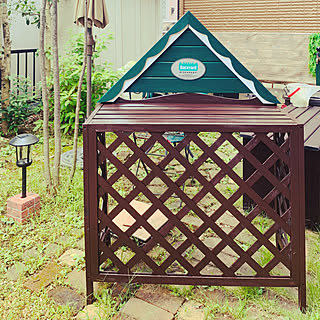 室外機カバー カインズのインテリア実例 Roomclip ルームクリップ