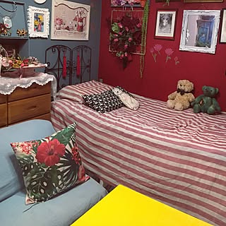 部屋全体/AwesomeStore/インテリア迷走中|д꒪ͧ)…/イイねありがとうございます(^O^)//IKEAのテーブル...などのインテリア実例 - 2017-07-12 10:19:07