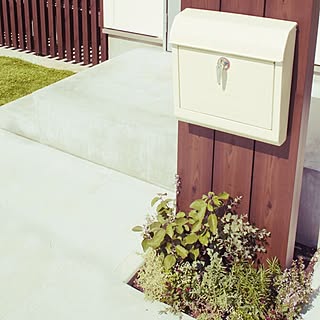 玄関/入り口/soramado/門柱/ポスト/ナチュラル...などのインテリア実例 - 2015-12-16 14:22:48