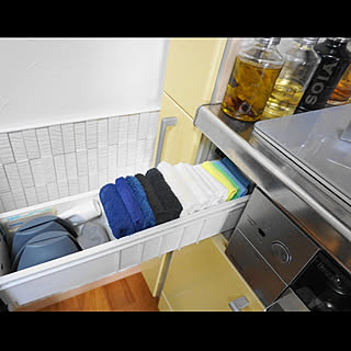 キッチン/コンロ横収納/台風被害お見舞い申し上げます/京都/京町家に住む...などのインテリア実例 - 2019-10-13 13:29:49
