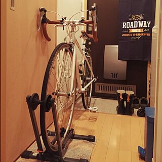 玄関 入り口 自転車スタンドのインテリア実例 Roomclip ルームクリップ