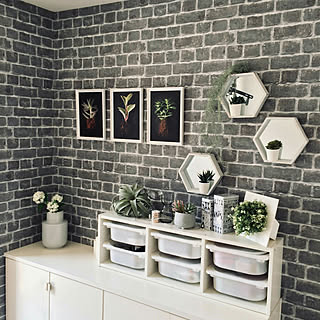 グレーレンガのインテリア実例 Roomclip ルームクリップ