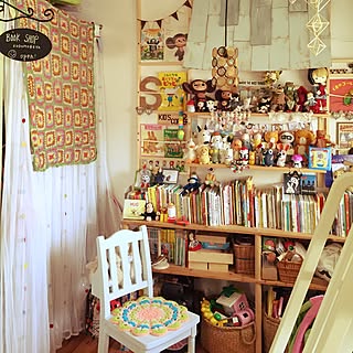 絵本 ヨーヨーキルトのインテリア実例 Roomclip ルームクリップ