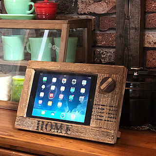 Diy Ipadスタンドのインテリア 手作りの実例 Roomclip ルームクリップ