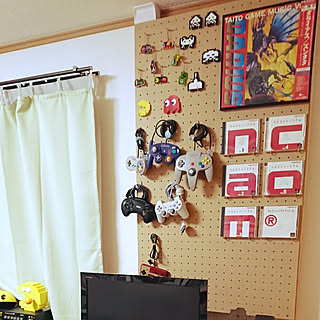 壁 天井 ゲーム部屋のインテリア実例 Roomclip ルームクリップ