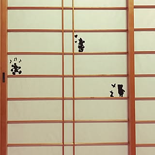 アイロンでくっつく障子紙のインテリア実例 Roomclip ルームクリップ