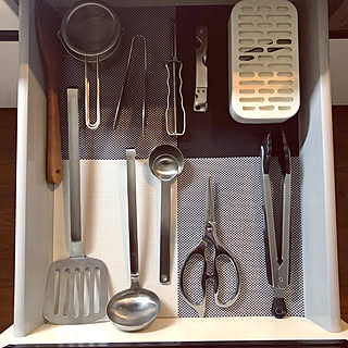 調理器具/キッチン収納/断捨離/収納を見直す/ミニマリスト 化進行中...などのインテリア実例 - 2020-01-24 09:34:08