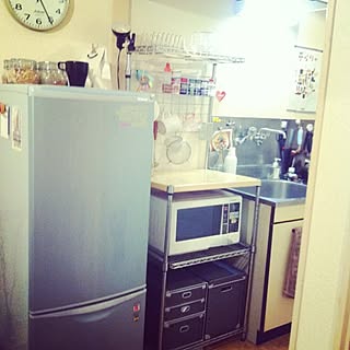 キッチン/一人暮らし/無印良品/収納のインテリア実例 - 2012-07-04 02:02:23