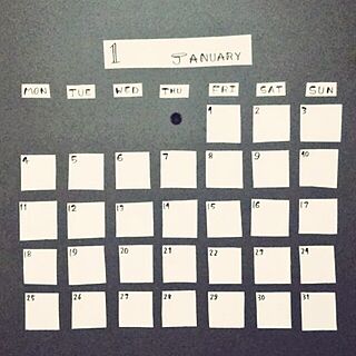 ホワイトボード的カレンダーのインテリア実例 Roomclip ルームクリップ