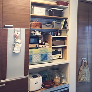 作り付け食器棚のインテリア実例 Roomclip ルームクリップ