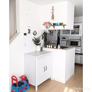 キッチン/トーマス/お正月/正月飾り/minneで購入♡...などのインテリア実例 - 2017-01-05 15:35:24