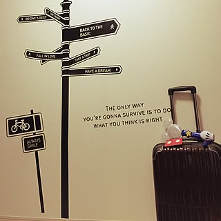 ウォールステッカー スーツケースのインテリア実例 Roomclip ルームクリップ ウォールステッカー スーツケースのインテリア実例 Roomclip ルームクリップ