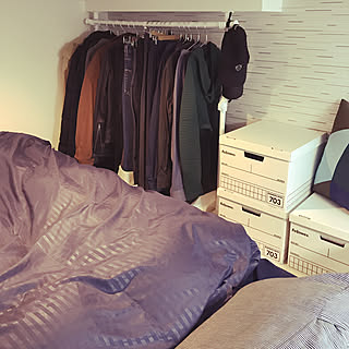 ロフト 洋服収納のアイデア おしゃれなインテリア実例 Roomclip ルームクリップ