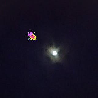 玄関/入り口/築50年以上/いいねコメありがとう(〃∇〃)/お月さま/今日もよい一日になりますように(〃∇〃)のインテリア実例 - 2016-11-22 05:51:03