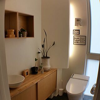 トイレ 間接照明のインテリア実例 Roomclip ルームクリップ