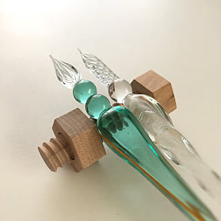 机 ガラスペンのインテリア実例 Roomclip ルームクリップ