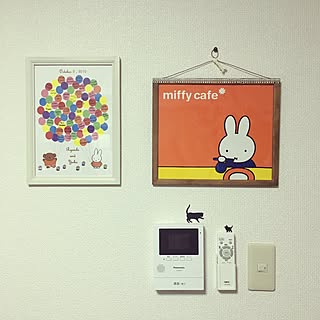 リビング/miffy/ミッフィー/miffy cafe/ミッフィーカフェ*...などのインテリア実例 - 2016-12-04 15:04:19