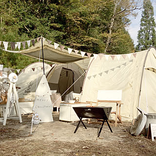 キャンプ ガーランド手作りのおしゃれなインテリア 部屋 家具の実例 Roomclip ルームクリップ