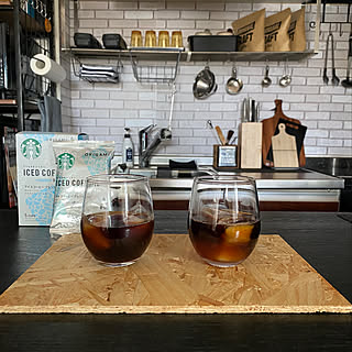 実験/コーヒーのある暮らし/スターバックス/おうちカフェ/1LDK...などのインテリア実例 - 2020-05-22 17:27:11