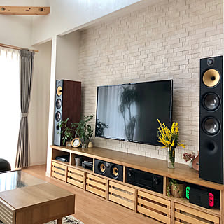 スピーカーのおしゃれなアレンジ 飾り方のインテリア実例 Roomclip ルームクリップ