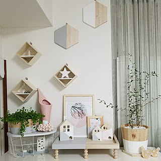 観葉植物/北欧インテリア/北欧/賃貸でも楽しく♪/賃貸...などのインテリア実例 - 2018-04-07 22:43:50