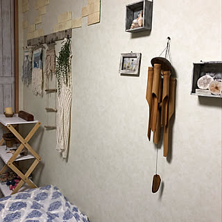 壁/天井/プチプラハンドメイド★/ハンドメイド作品♪/ウィービング/発泡スチロールレンガ...などのインテリア実例 - 2018-02-26 23:02:47