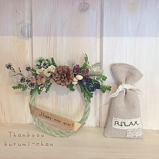 ベッド周り/いただき物/ハンドメイド/〆縄/kurumichocoちゃん♡...などのインテリア実例 - 2016-12-30 13:40:48