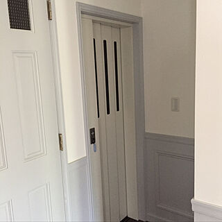 玄関/入り口/エレベーター/腰壁のインテリア実例 - 2018-04-22 18:21:37