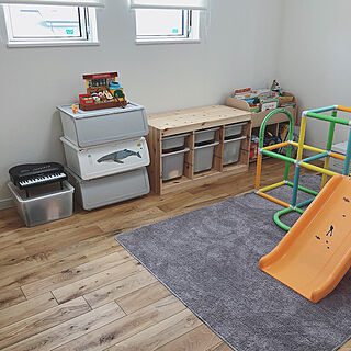 おもちゃ収納 フラッテのインテリア実例 Roomclip ルームクリップ