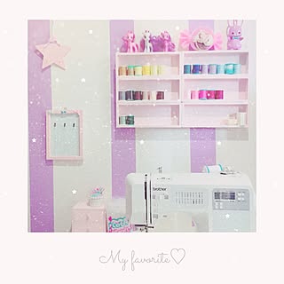 100均 ミシン糸収納のインテリア実例 Roomclip ルームクリップ
