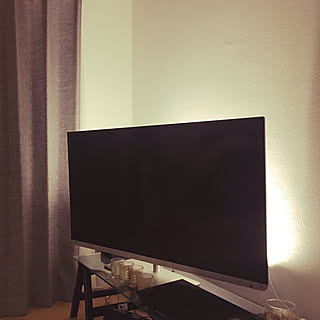 間接照明 テレビ裏のインテリア実例 Roomclip ルームクリップ 間接照明 テレビ裏のインテリア実例 Roomclip ルームクリップ