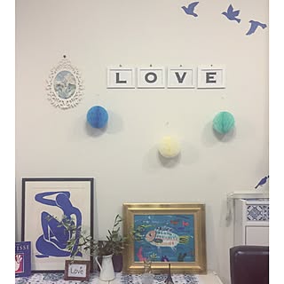 モロッコタイル柄 絵を飾るのが好き のインテリア実例 Roomclip ルームクリップ