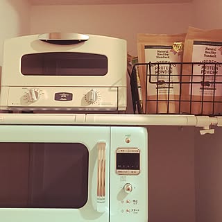 電子レンジ レトロのインテリア実例 Roomclip ルームクリップ