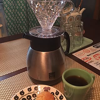 キッチン/クリスタルドリッパー/楽天で買ったもの/アラビア パラティッシ/ファイヤーキングマグのインテリア実例 - 2016-05-21 08:53:22