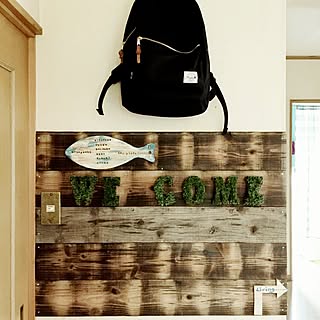 焼き杉板のインテリア実例 Roomclip ルームクリップ