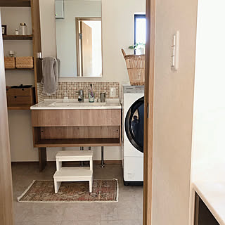洗面所インテリアのインテリア実例 Roomclip ルームクリップ