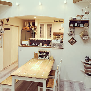部屋全体/カフェ風インテリア/2018.11.25☀/みんなの素敵な作品たち♡/皆さんの支えに心から感謝❤...などのインテリア実例 - 2018-11-25 22:22:12