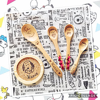 きます ウッドバーニング By まあ S Shop ラクマ コースター スプーンの通販 ハンドメイ