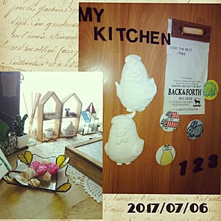キッチン/皆さまに感謝/RCの出会いに感謝♡/いつもいいねやコメありがとうございます♡/植物...などのインテリア実例 - 2017-07-07 00:11:08