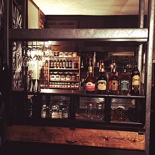 キッチン/ネットケース/DIY/インダストリアル/賃貸...などのインテリア実例 - 2015-03-03 00:35:52