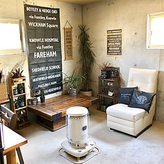 ガレージ大改造のインテリア実例 Roomclip ルームクリップ