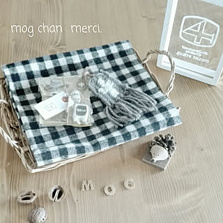 机/mog ちゃんの作品♡/いいね、フォロー本当に感謝です♡/ナチュラルホッコリ目指してます♡/mog ちゃんありがとう‼...などのインテリア実例 - 2017-12-25 17:54:51