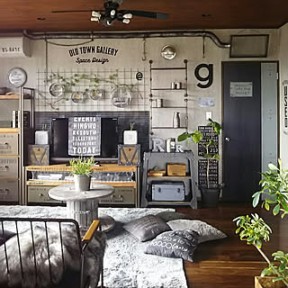 ステンシル ケーブルドラムリメイクのインテリア実例 Roomclip ルームクリップ ステンシル ケーブルドラムリメイクのインテリア実例 Roomclip ルームクリップ